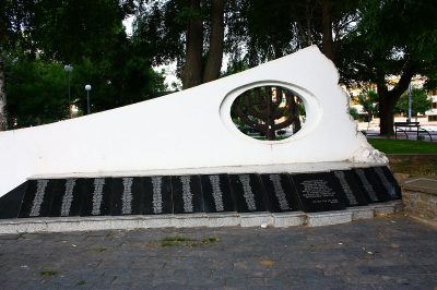 Паметник на евреите, жертви на фашисткия терор